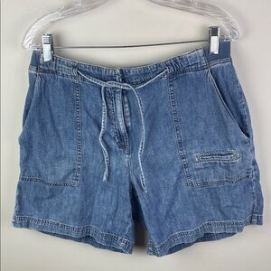 J. Jill Stretch Waist Jean Shorts